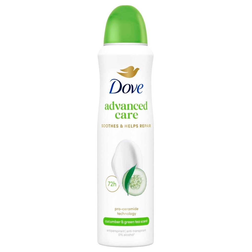 Dove Advanced Care Go Fresh Cucumber & Green Tea Anti-Transpirant Deodorant Spray Dove Advanced Care Go Fresh Cucumber & Green Tea Anti-Transpirant Deodorant Spray