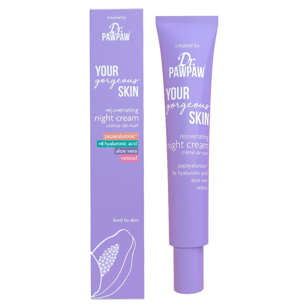 Dr. Paw Paw Rejuvenating Night Cream Your Gorgeous Skin
