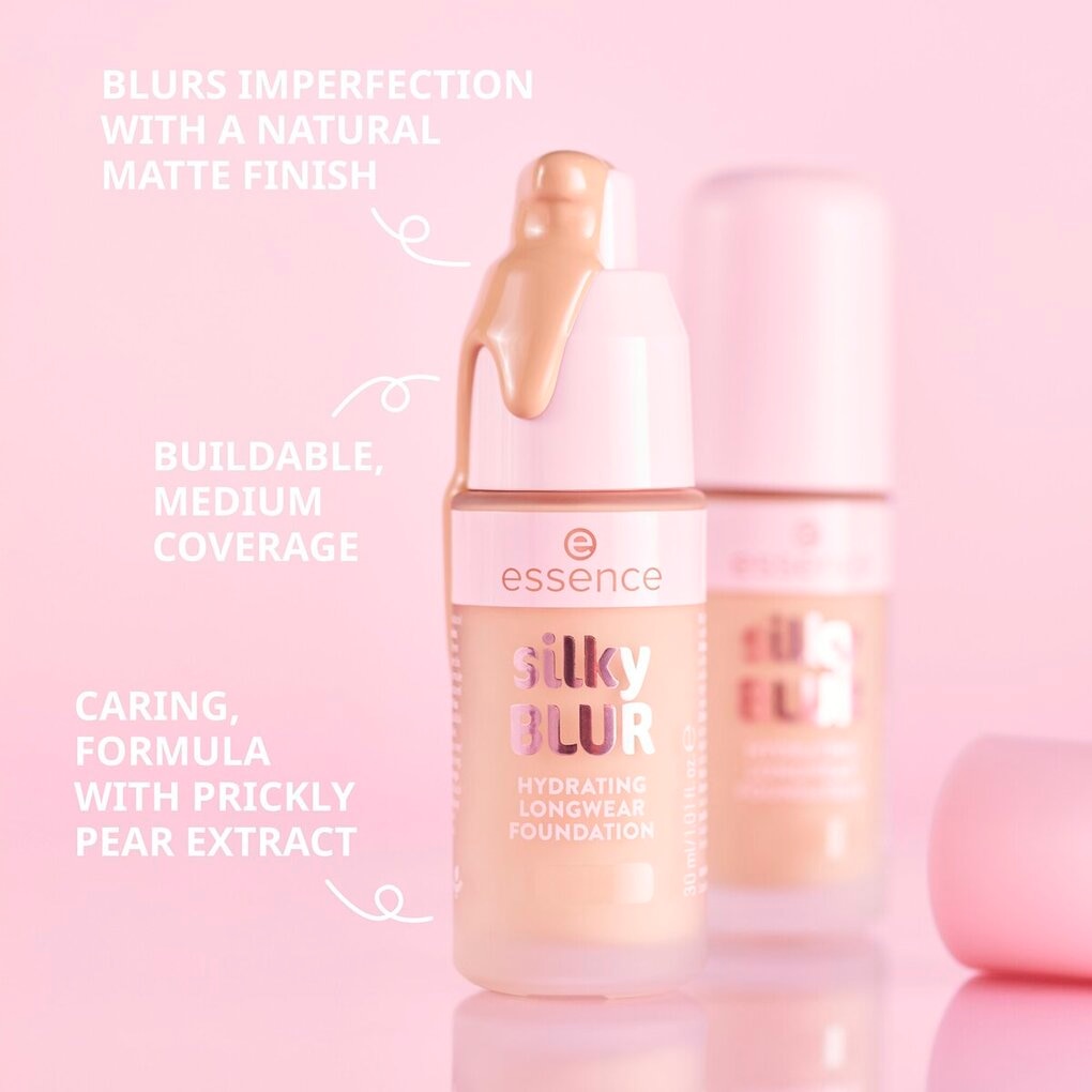 Essence Silky Blur 215 Hydrating Longwear Foundation