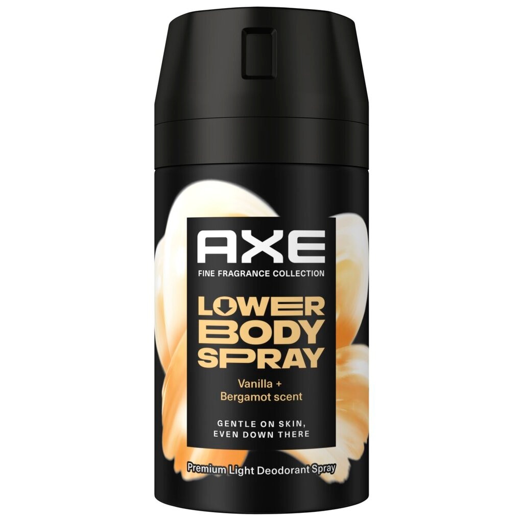 Axe Fine Fragrance Lower Body Spray Vanilla + Bergamot
