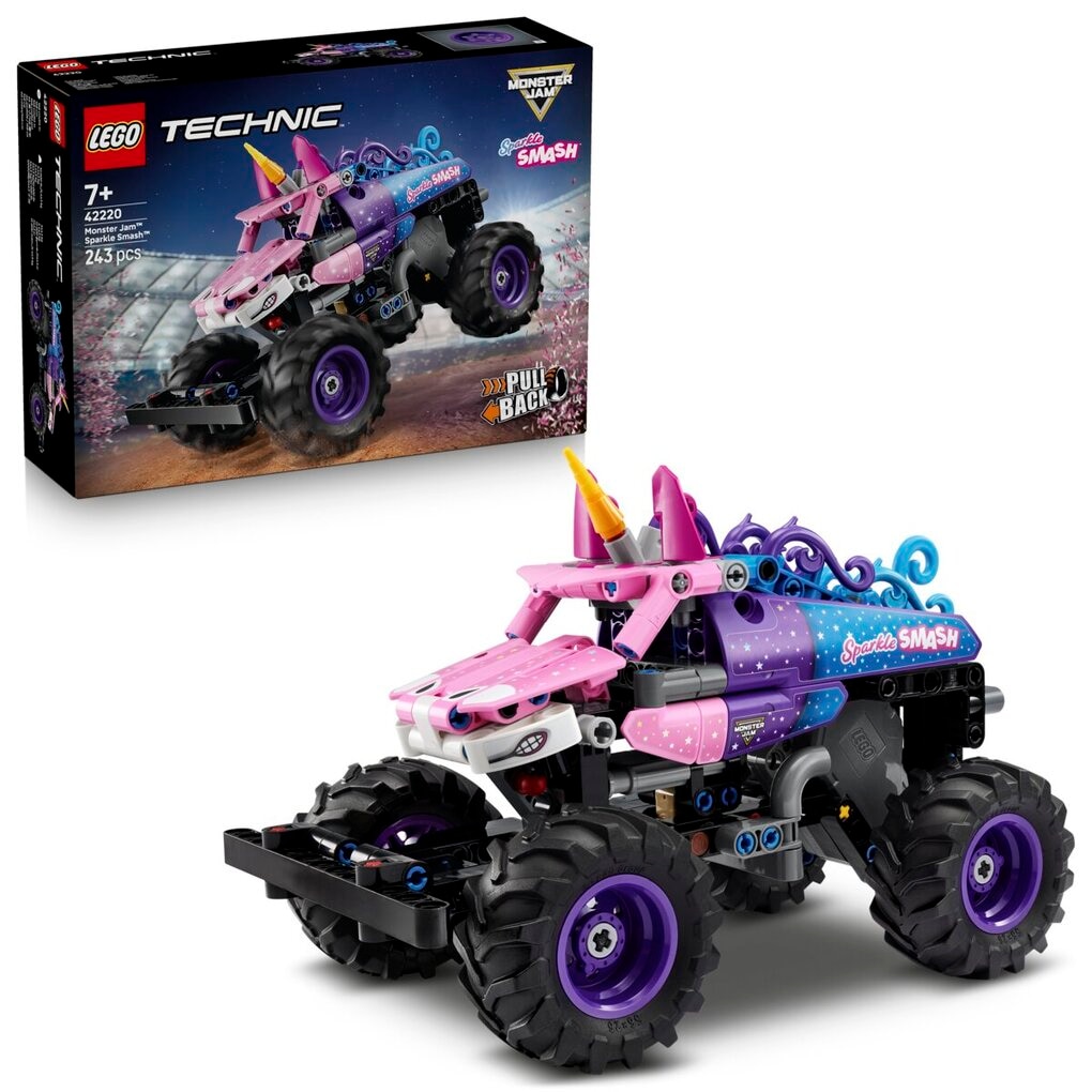 LEGO Technic Monster Jam Sparkle Smash à Rétrofriction 42220