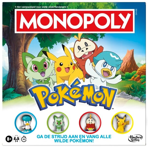 Hasbro Gaming Pokémon Monopoly