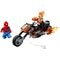 LEGO Marvel Spider-Man et sa Moto contre Ghost Rider 76335