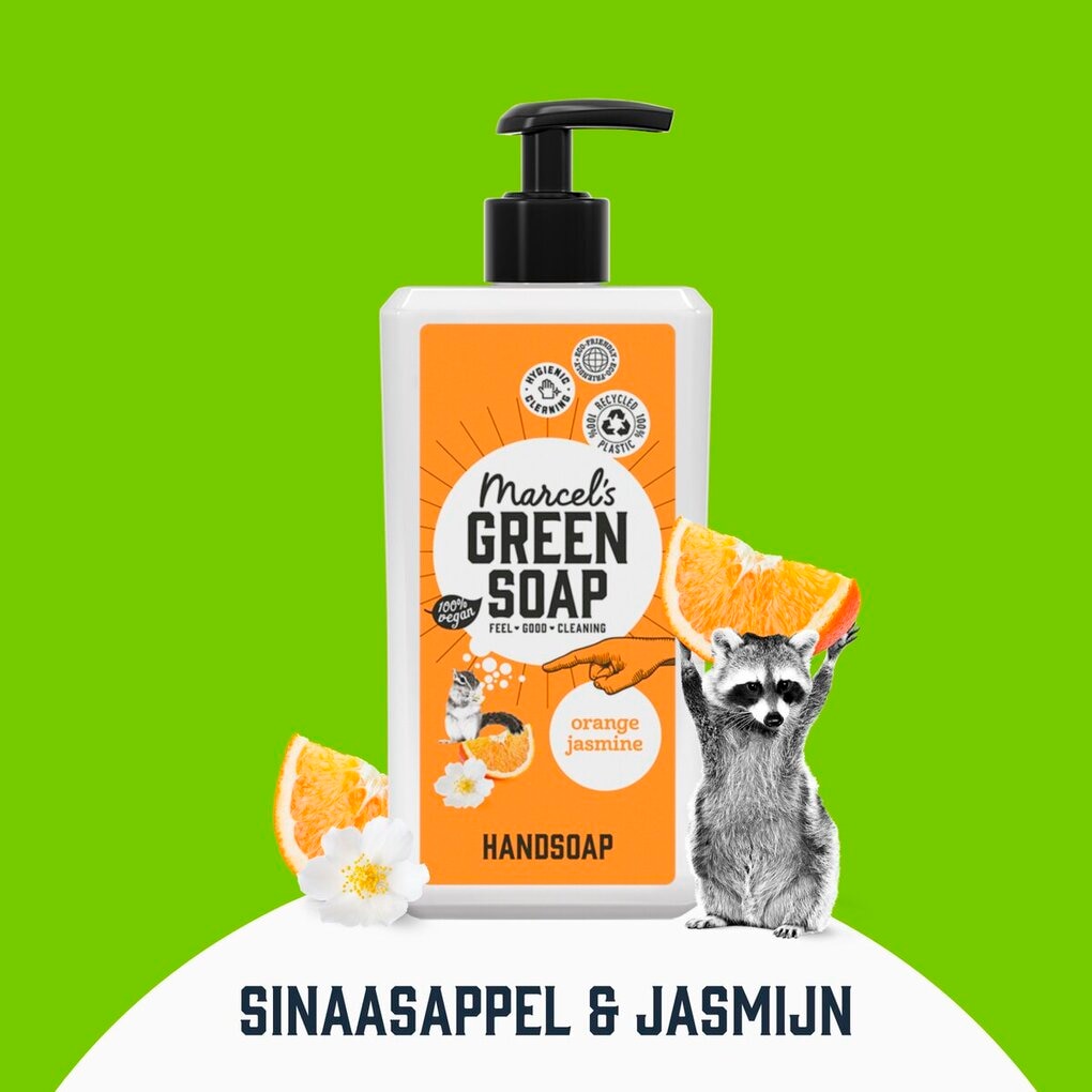 Marcel's Green Soap Orange & Jasmine Handzeep