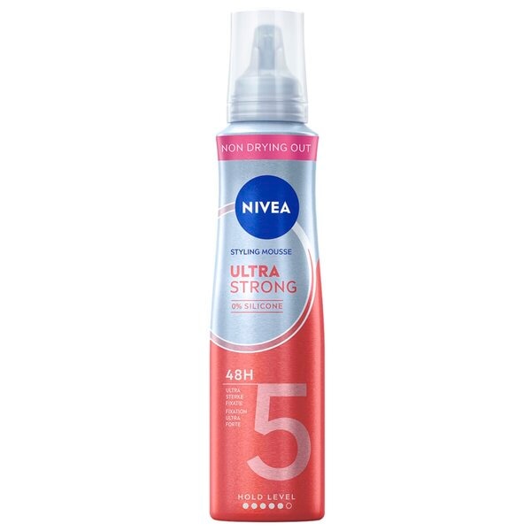 NIVEA Hold 5 Ultra Strong Styling Mousse