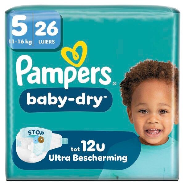 Pampers Couches Baby-Dry Taille 5