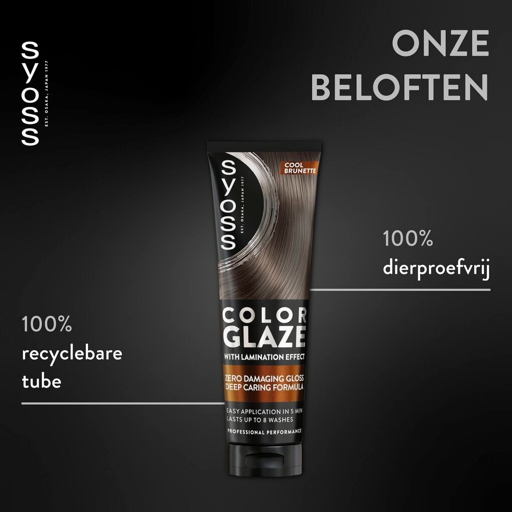 Syoss Color Glaze Hair Glossing Toner Cool Brunette