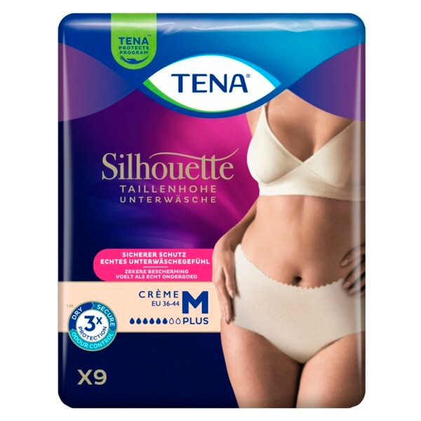 Tena Culottes pour Fuites Urinaires Silhouette High Waist Plus