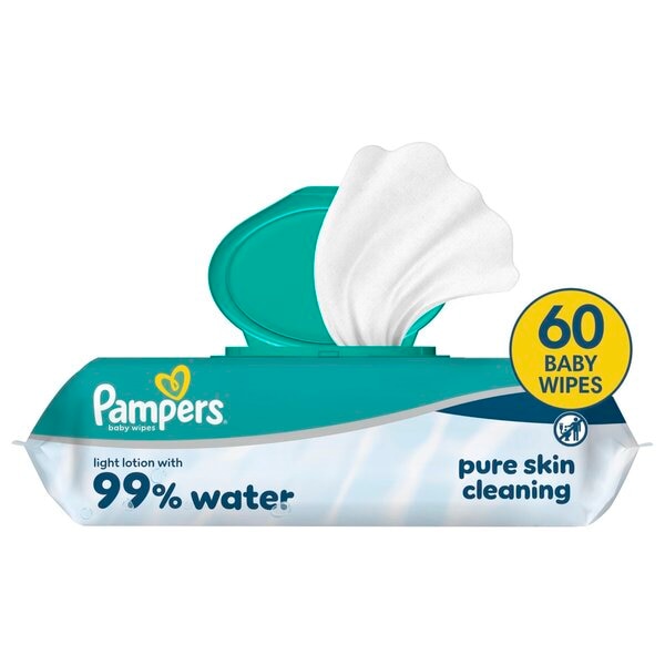 Pampers 99% Water Babydoekjes 60 stuks