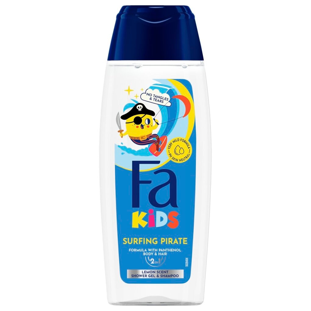 Fa Kids Surfing Pirate 2-In-1 Douchegel & Shampoo