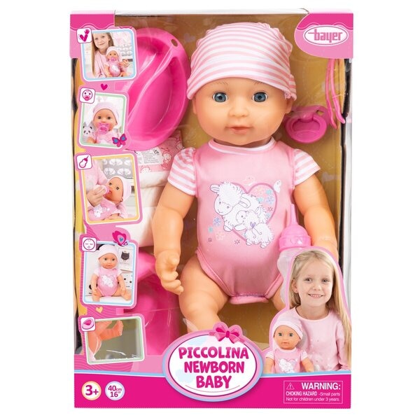 Bayer Poupée Bébé Newborn Piccolina