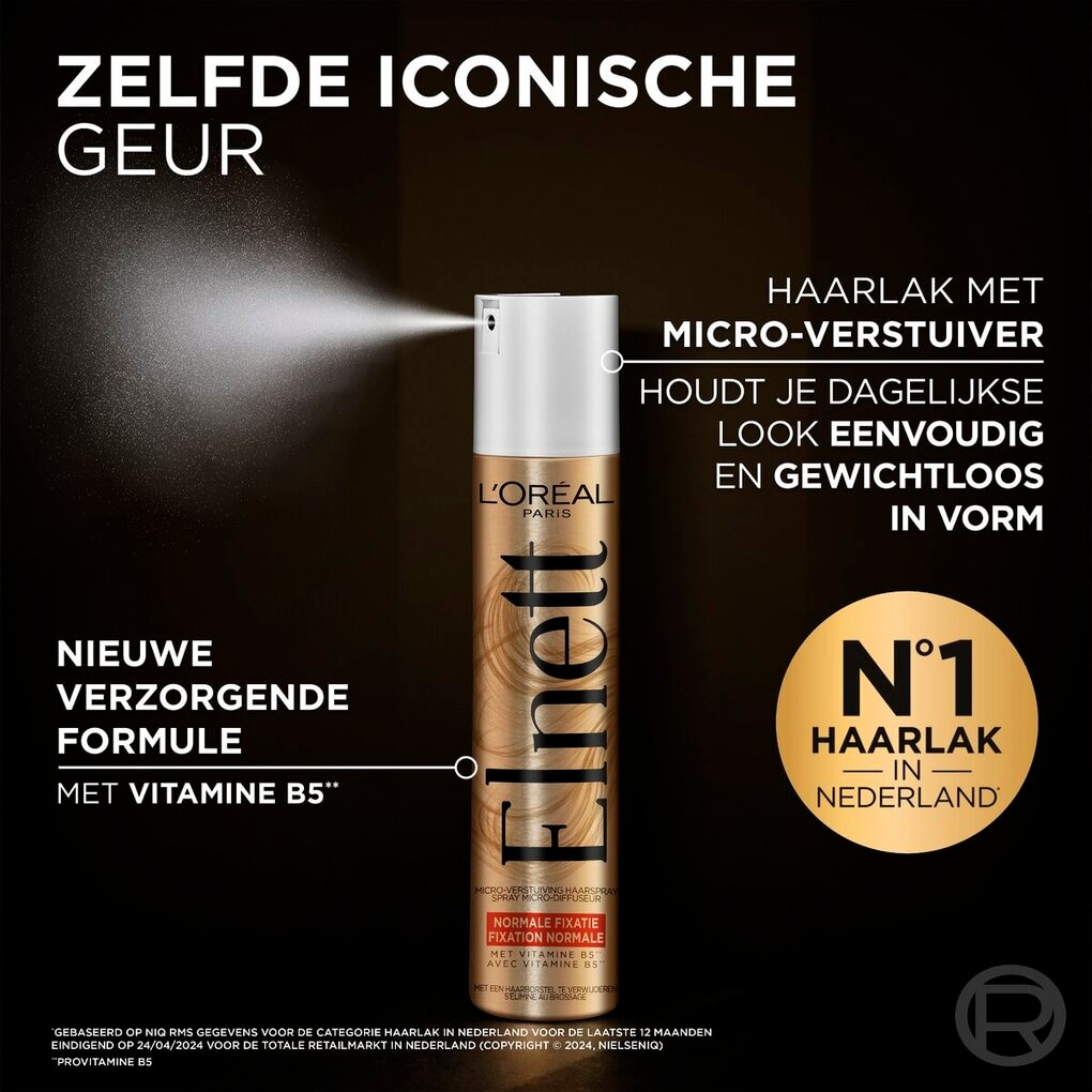 L'Oréal Paris Elnett Satin Normale Fixatie Haarspray