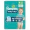 Pampers Couches Baby-Dry Taille 7