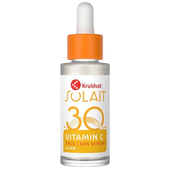 Kruidvat Solait Vitamin C SPF30 Face Sun Serum