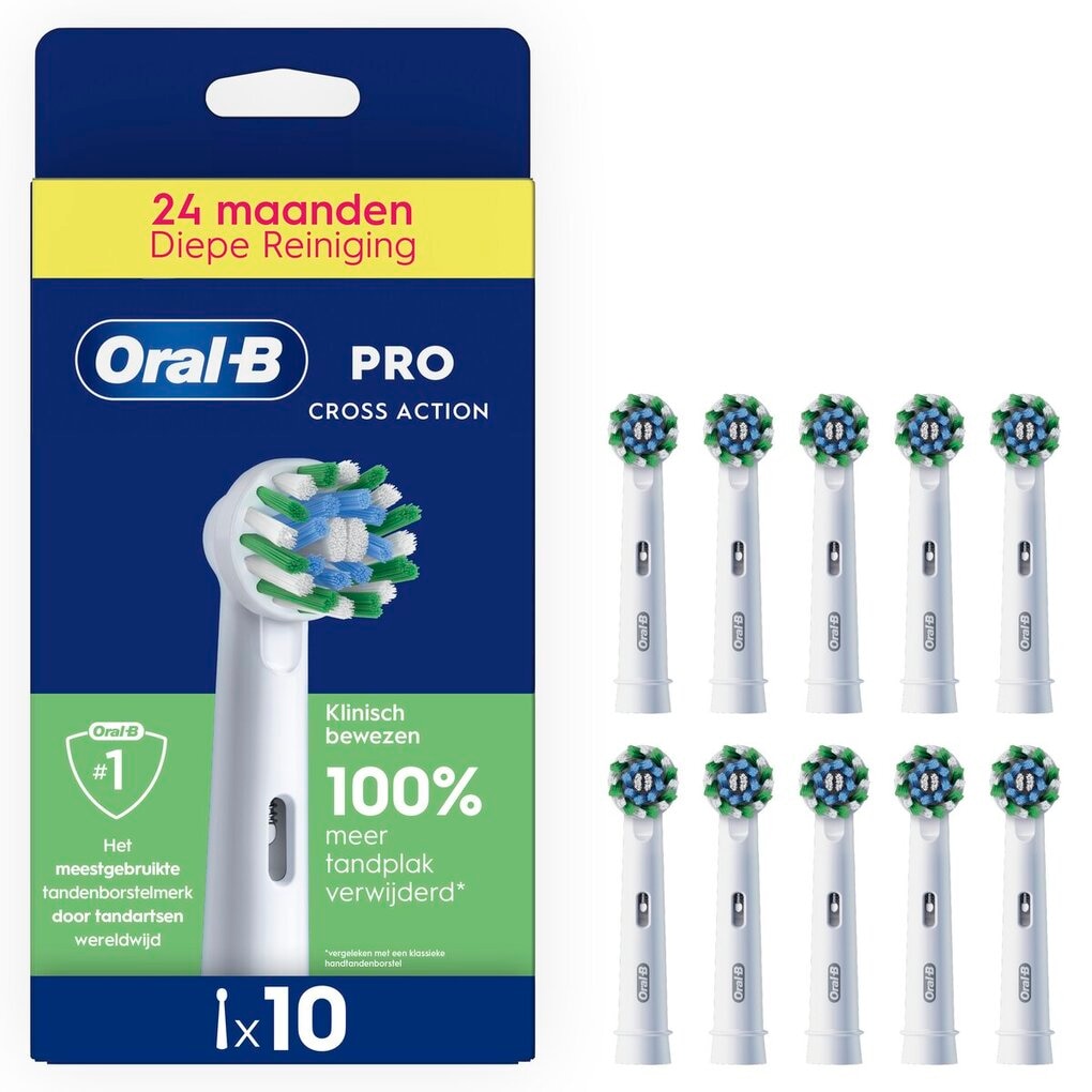 Oral-B Pro Cross Action Opzetborstels Oral-B Pro Cross Action Opzetborstels