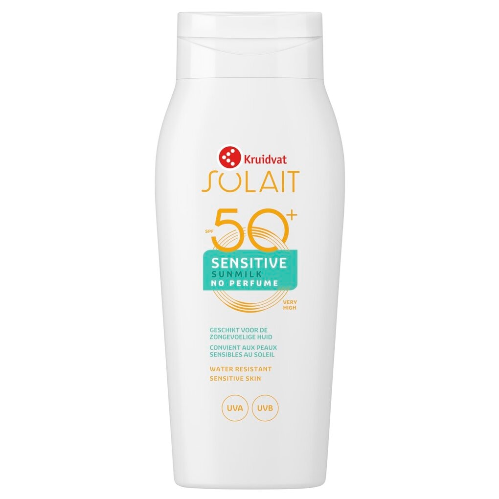 Kruidvat Solait Sun Milk Sensitive FPS 50+ Very High