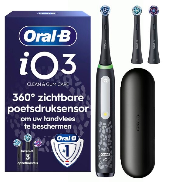 Oral-B Brosse à Dents Électrique iO3 Leopard