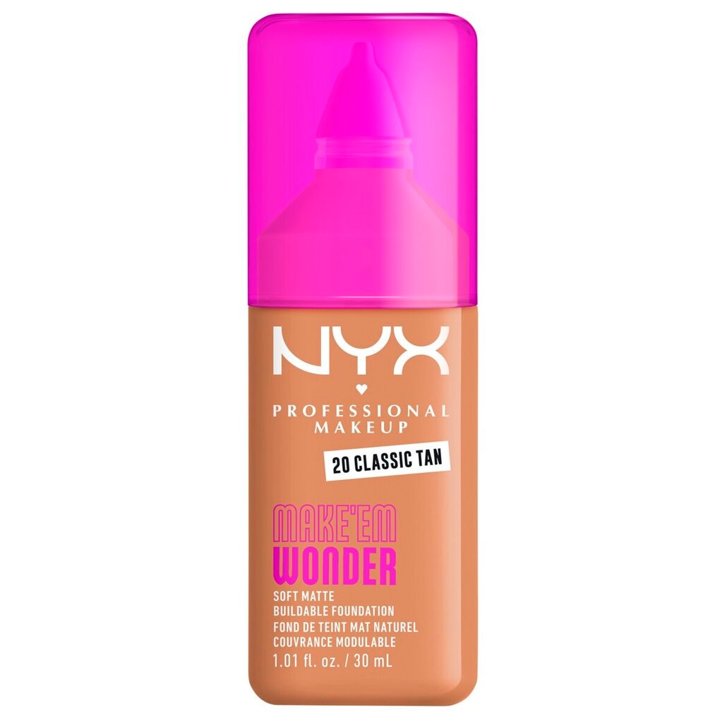 NYX Professional Makeup Make 'Em Wonder 20 Classic Tan Foundation