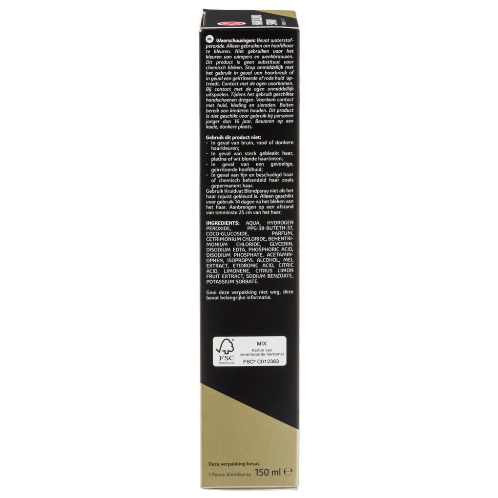 Kruidvat Spray Blond