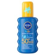 NIVEA Sun Kids Protect & Hydrate SPF50+ Zonnebrandspray NIVEA Sun Kids Protect & Hydrate SPF50+ Zonnebrandspray