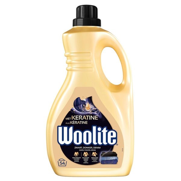 Woolite Gold Lessive Liquide Noir, Foncé, Denim