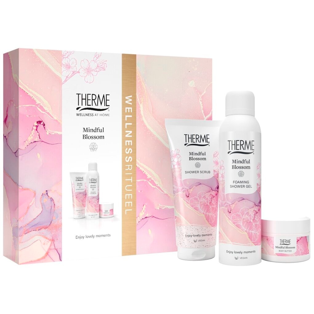 Therme Mindful Blossom Wellnessritueel Geschenkset