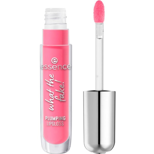 Essence What The Fake! 102 Pink About It Plumping Lipgloss