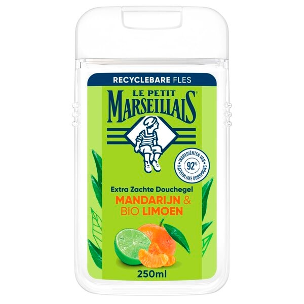 Le Petit Marseillais Extra Doux Mandarijn & Bio Limoen Douchegel