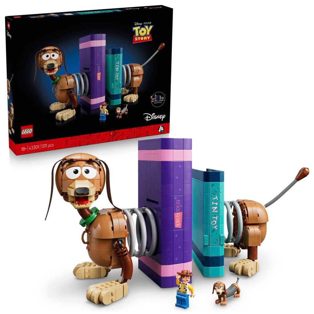 LEGO Disney 43301 Serre-Livres Zigzag de Toy Story LEGO Disney 43301 Serre-Livres Zigzag de Toy Story