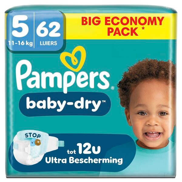 Pampers Couches Baby-Dry Taille 5