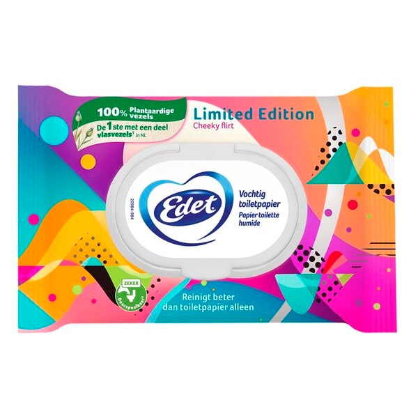 Edet Tropical Morning Vochtig Toiletpapier 42 stuks