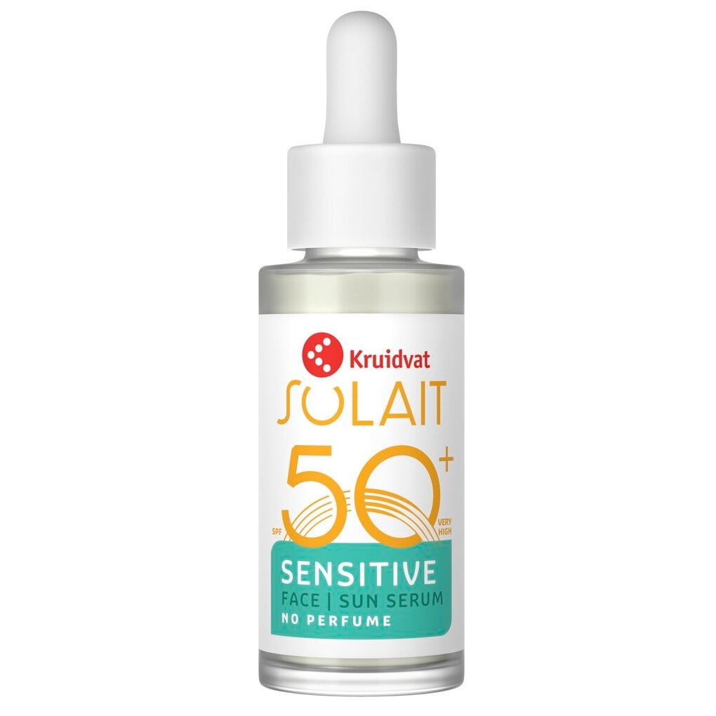 Kruidvat Solait Sensitive SPF50+ Face Sun Serum