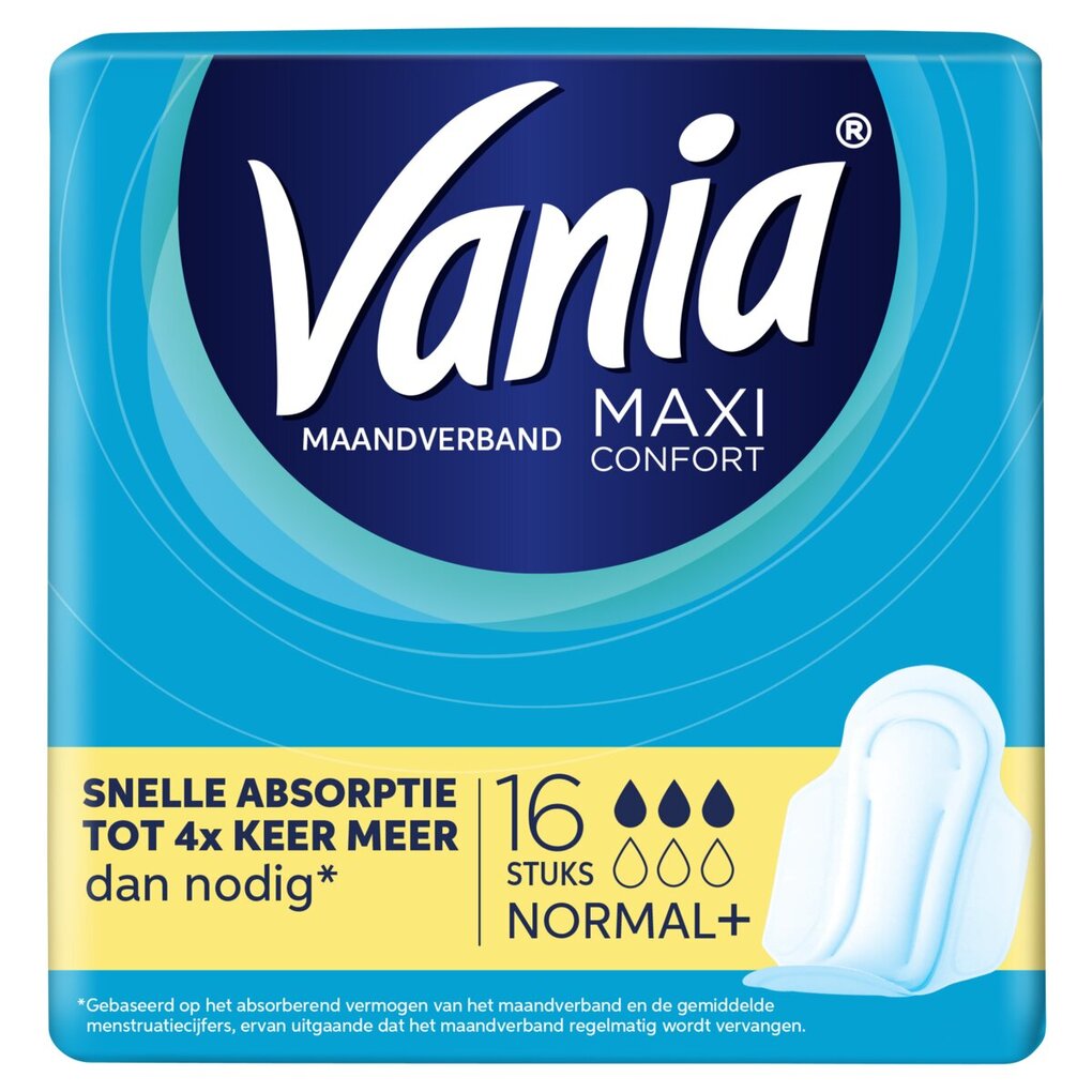 Vania Maxi Comfort Normal+ Maandverband
