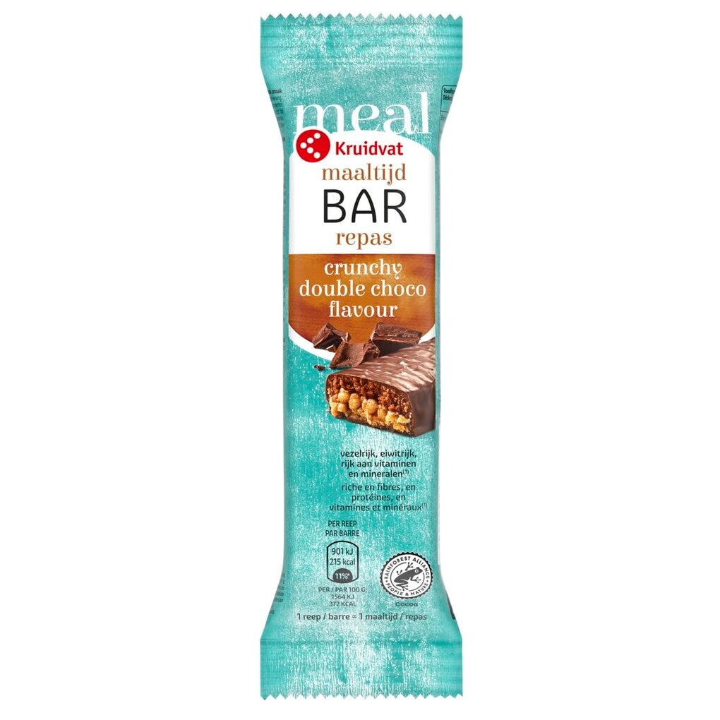 Kruidvat Barre Repas Crunchy Double Choco