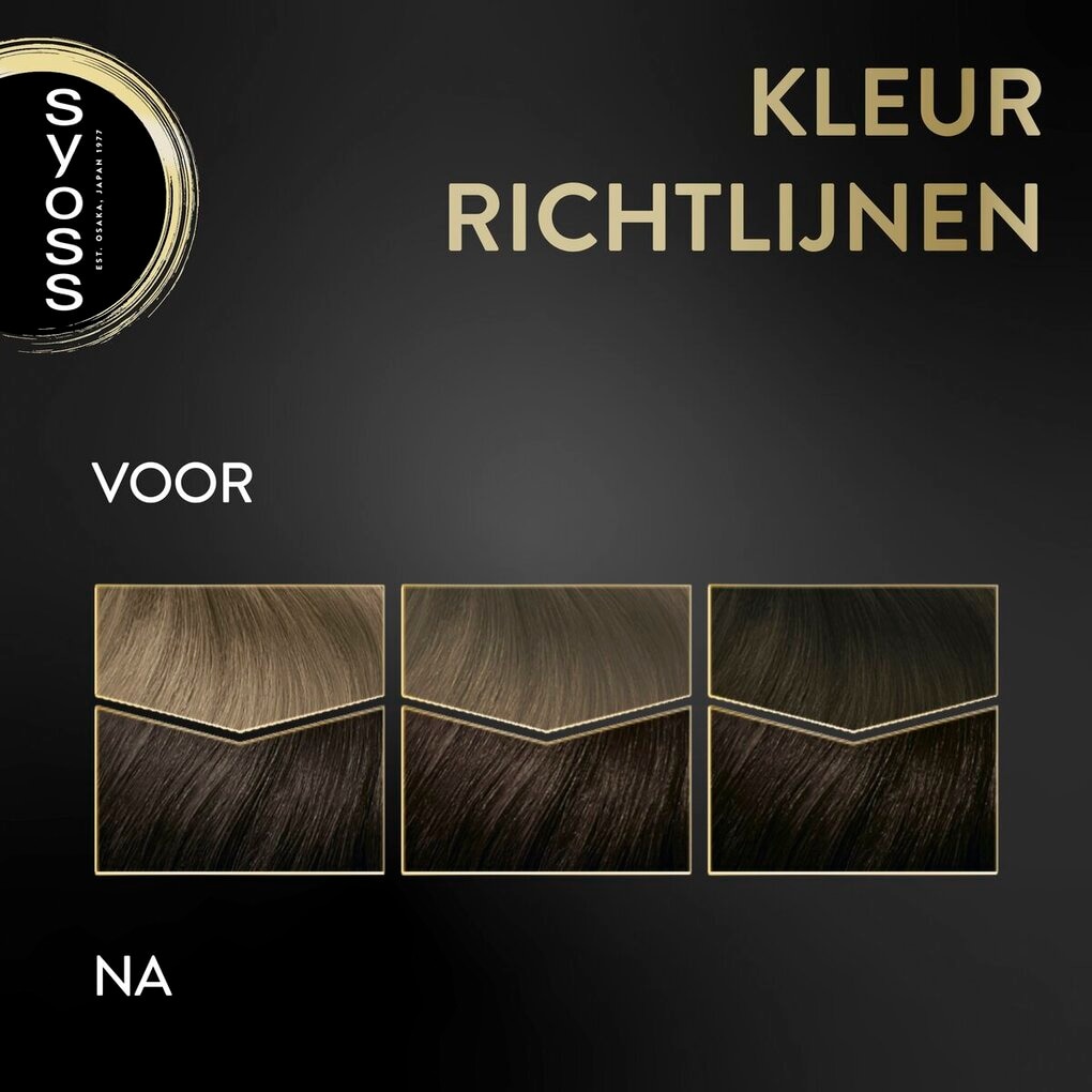 Syoss Oleo Intense 4-50 IJzig Bruin Haarkleuring
