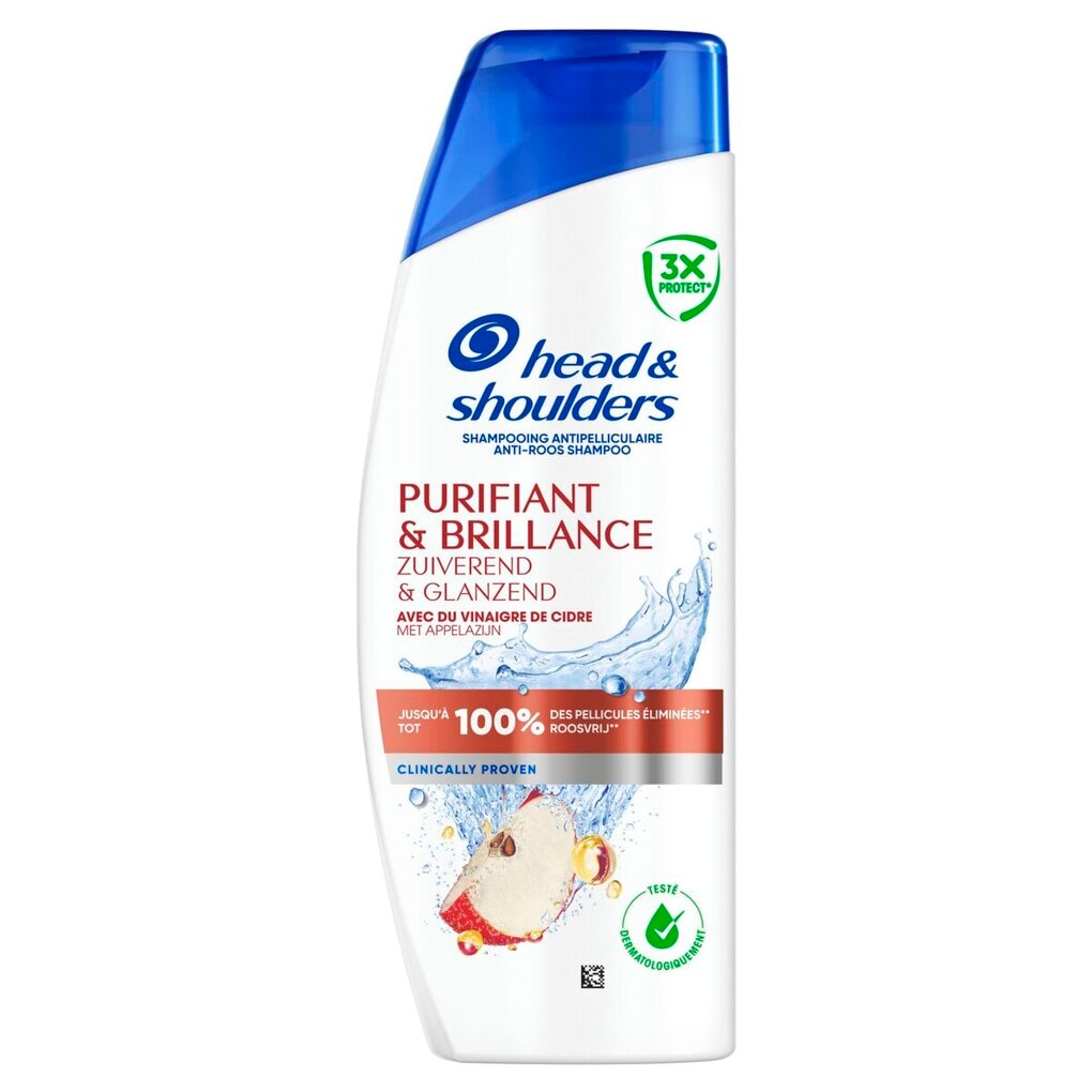 Head & Shoulders Shampoing Antipelliculaire Purifiant & Brillance
