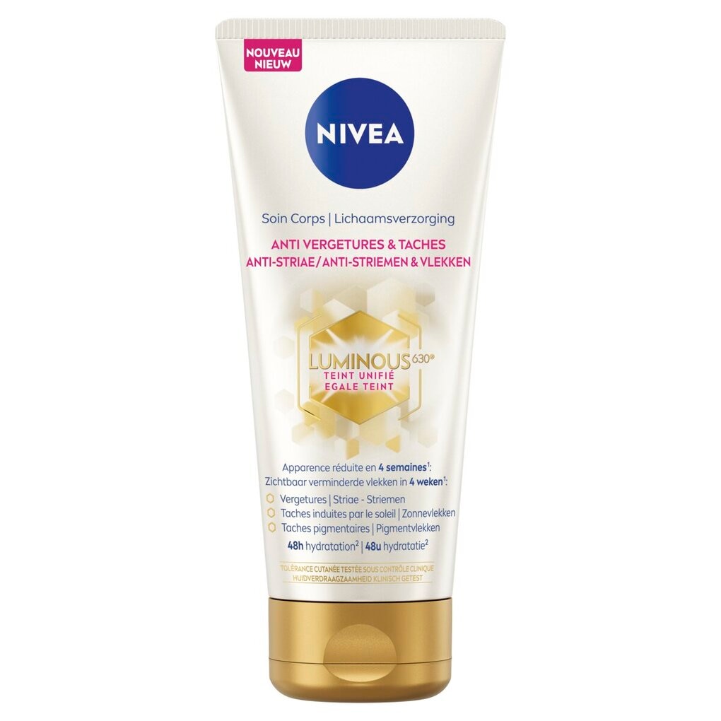 Nivea Crème Corporelle Anti Vergetures & Taches Luminous630