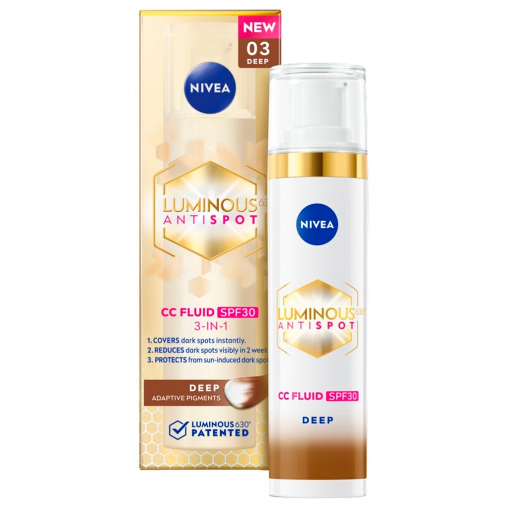 NIVEA Luminous630 Anti-spot SPF30 03 Dark 3-in-1 CC Crème