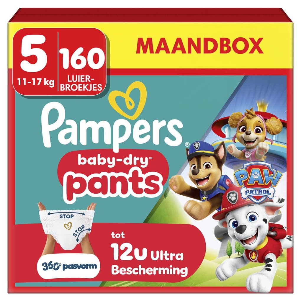 Pampers Baby-Dry Paw Patrol Pants Maat 5 Luierbroekjes