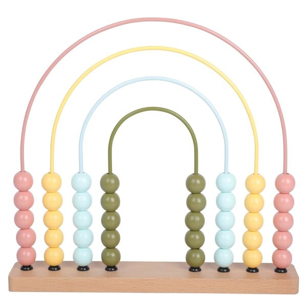 Boulier Arc-En-Ciel en Bois