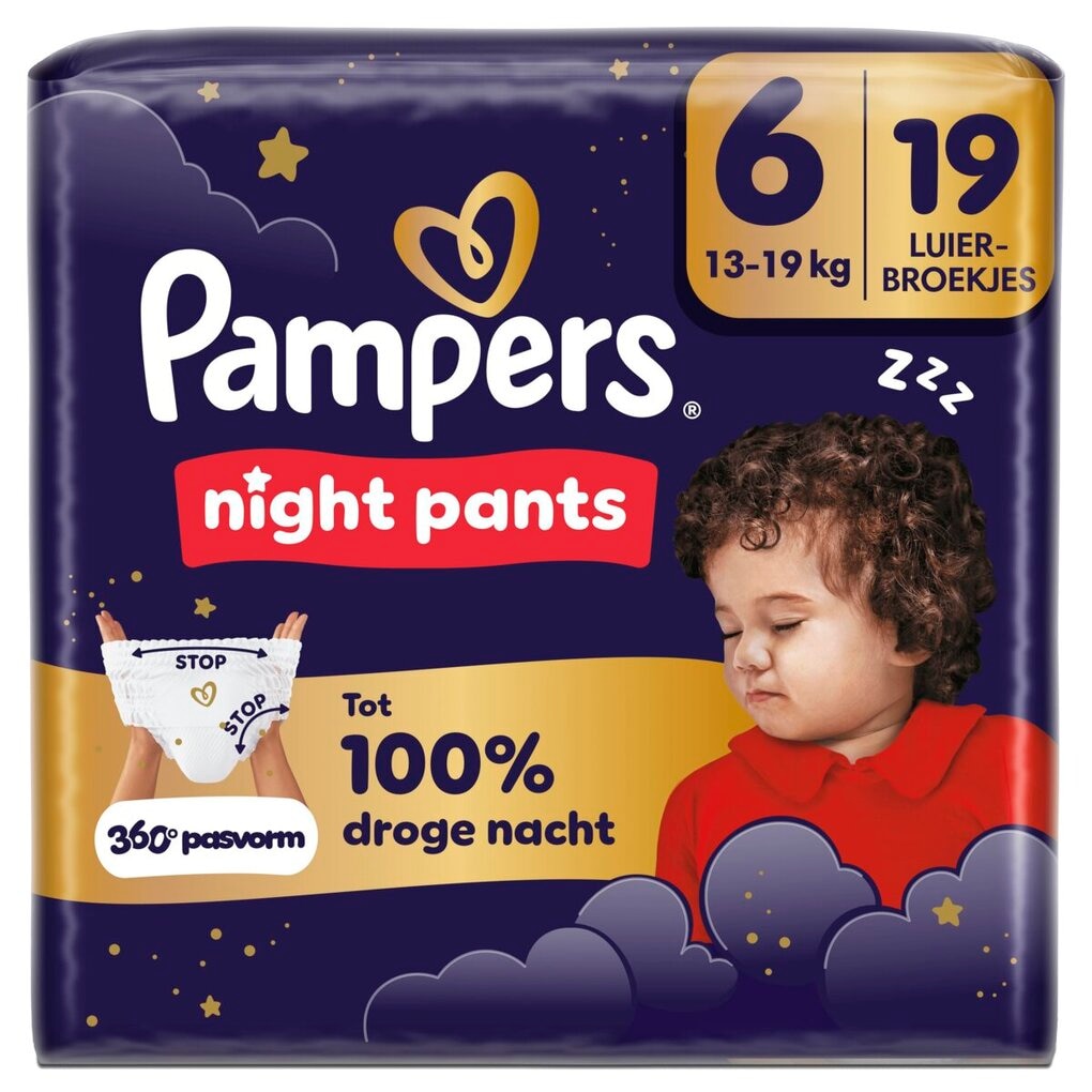 Pampers Night Pants Maat 6 Luierbroekjes