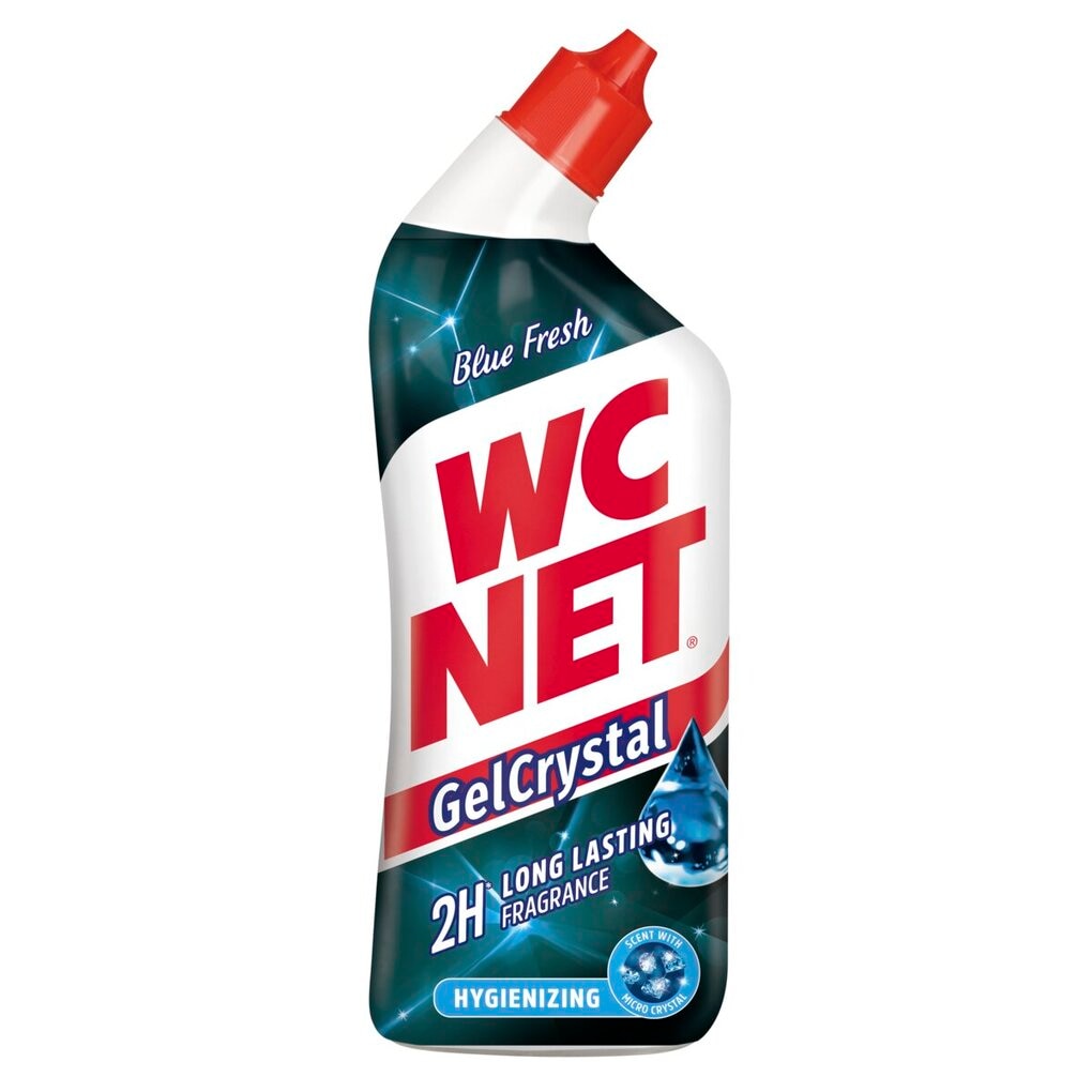 Wc Net Gel Crystal Blue Fresh Toiletreiniger