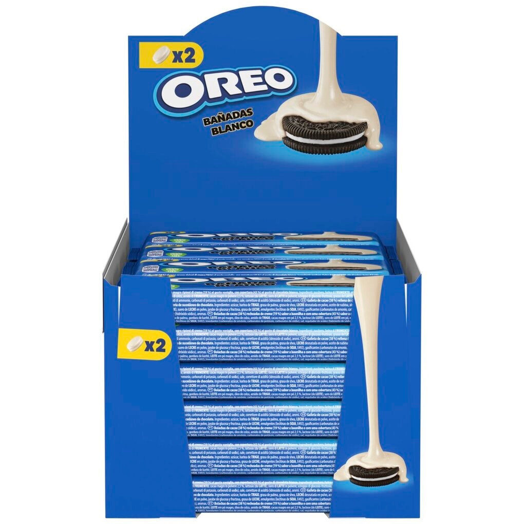 Oreo Boîte XL de Biscuits Enrobés de Chocolat Blanc