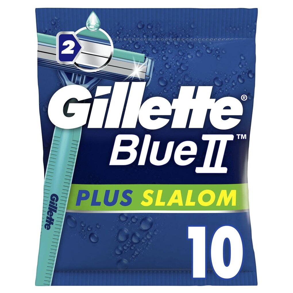 Gillette Blue II Plus Slalom Wegwerpscheermesjes