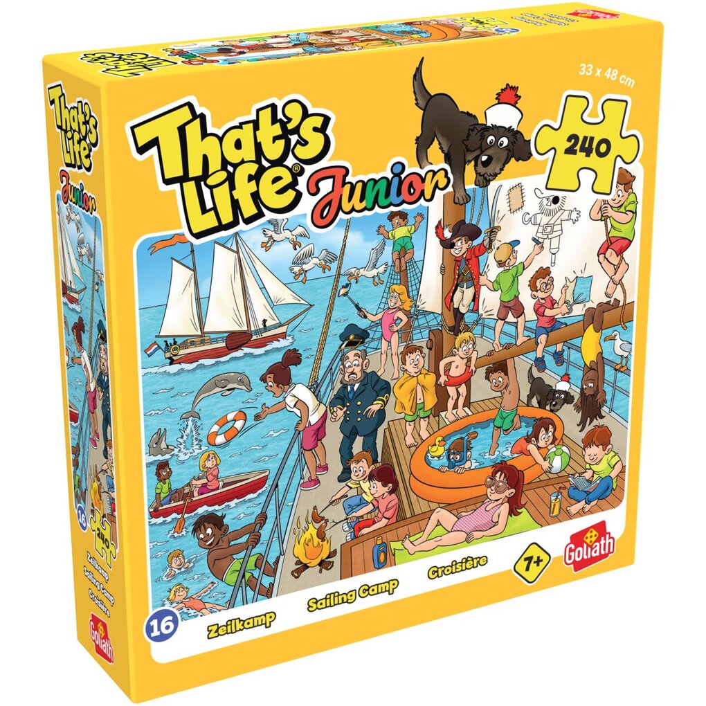 Goliath That's Life Junior 16 Zeilkamp Puzzel Goliath That's Life Junior 16 Zeilkamp Puzzel