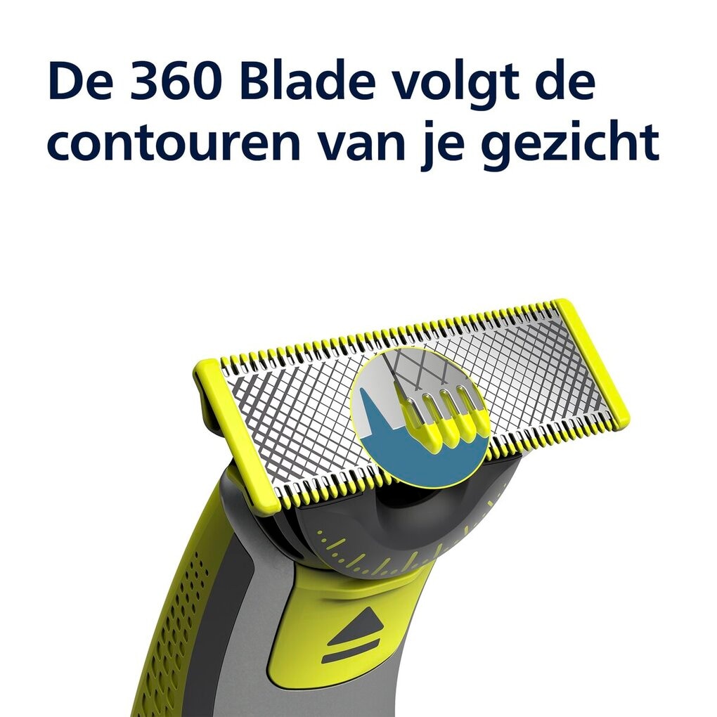 Philips Kit pour le Corps avec Lames de Rechange OneBlade 360 QP624/50