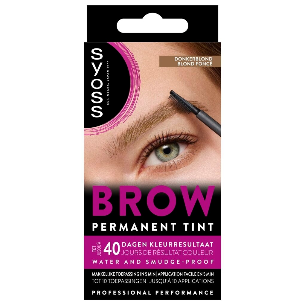 Syoss Coloration Permanente pour Sourcils Blond Foncé