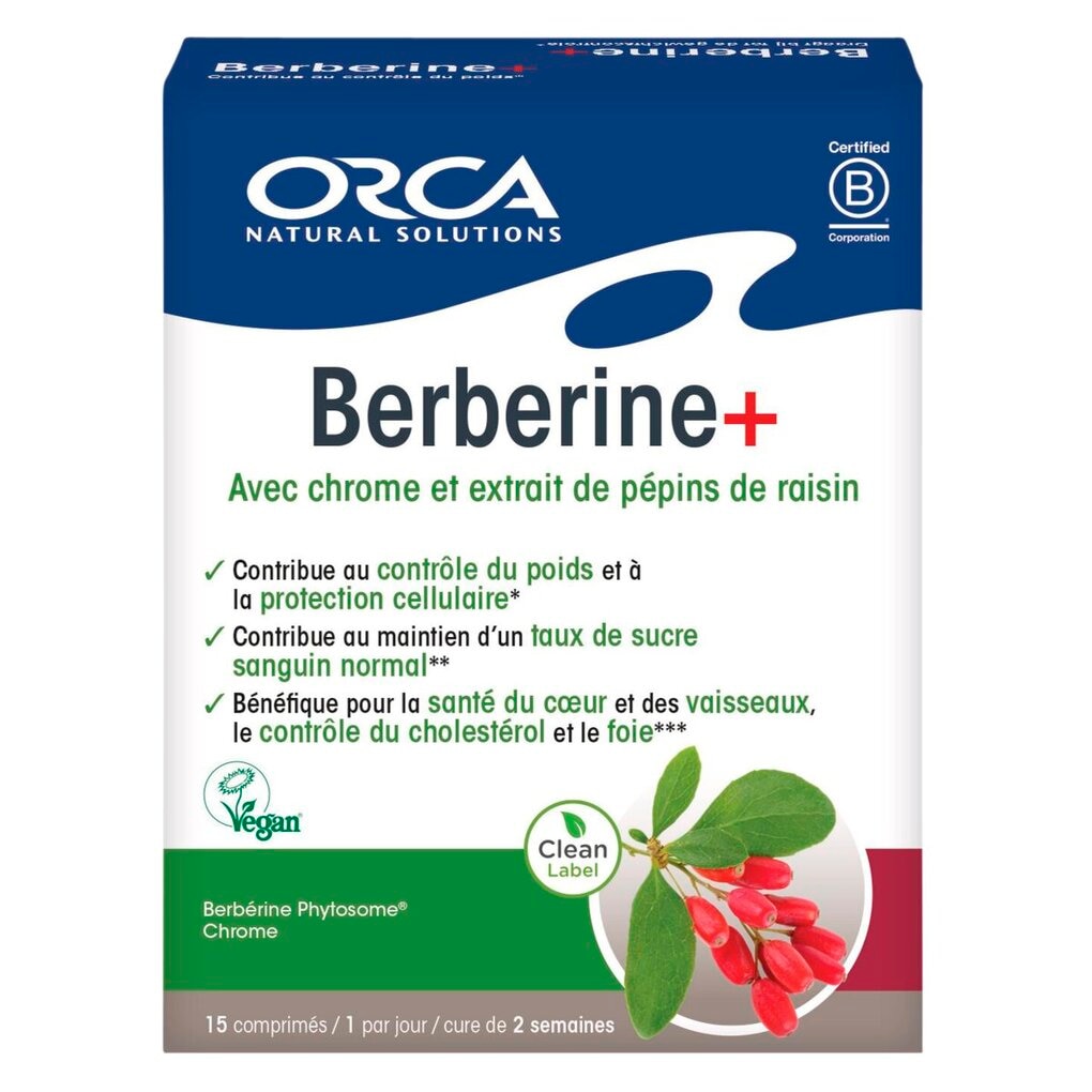Orca Berberine + 15 tabletten