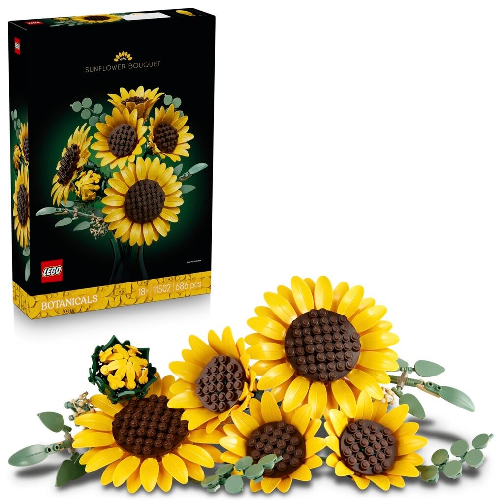 LEGO The Botanical Collection 11502 Boeket met Zonnebloemen