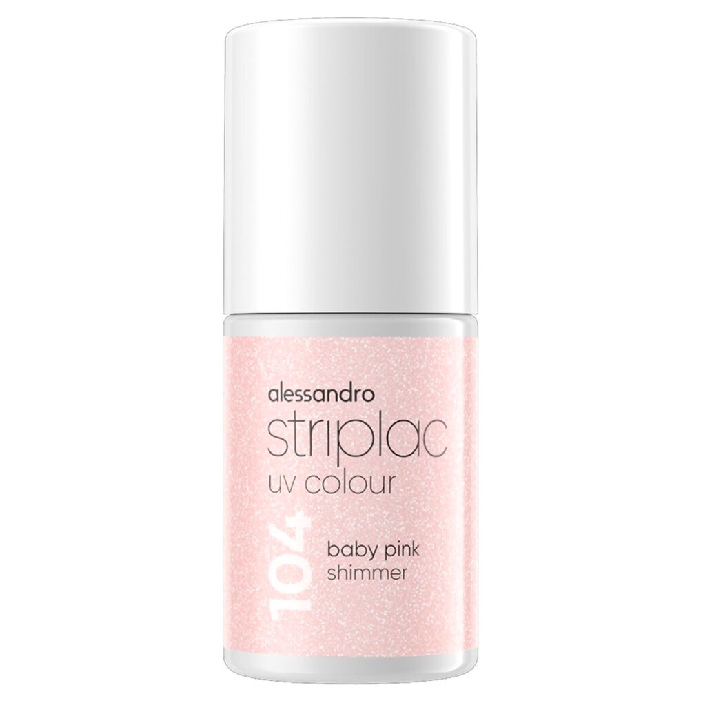 Alessandro Vernis à Ongles Striplac UV Colour 104 Baby Pink